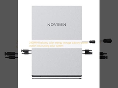 2400WH Balcão Armazenamento de energia solar Balcão Central Elétrica Economia de custos Sistema solar