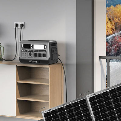 Sistema de armazenamento de energia portátil versátil 2200W 2048WH para varanda
