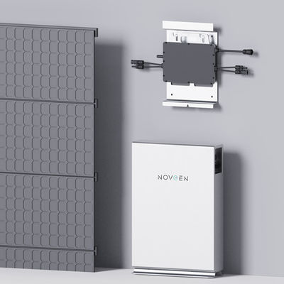 LiFePO4 Bateria Balcão Renovável Sistema Solar 2400Wh OEM ODM Aceitar