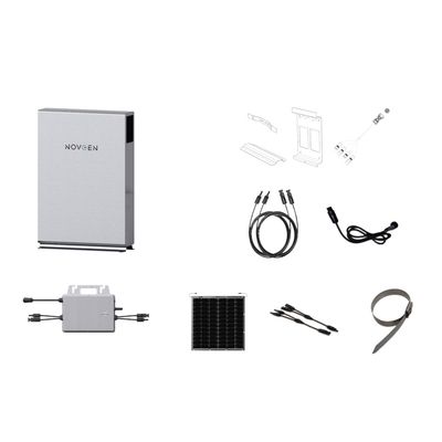 IP65 Balcão de armazenamento de energia Estação de energia solar 2400WH Painel solar flexível